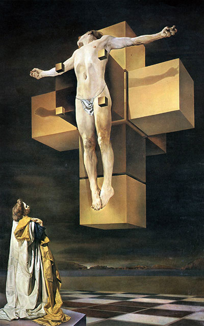 Corpus Hypercubus by Salvador Dalí