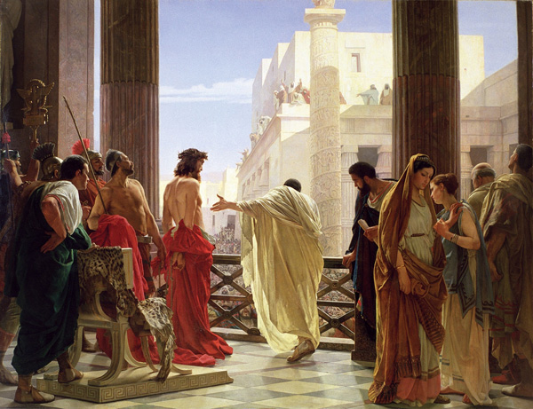 Figure 1 - Ecce Homo (Behold the Man!) by Antonio Ciseri, 1871, Galleria dell'Arte Moderna, Palazzo Pitti, Florence.