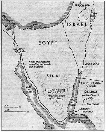 Sinai Map